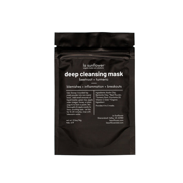 Deep Cleansing Masks: Blemishes + Inflammation + Breakouts (5 applications per bag)