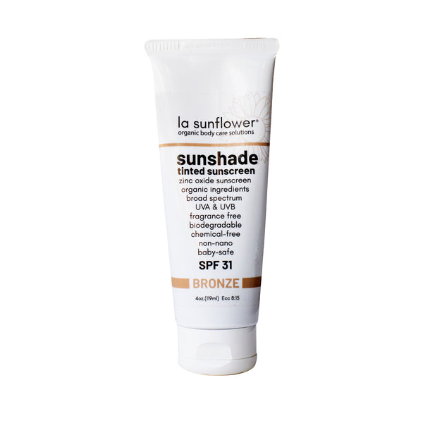 Tinted Sunshade Organic Sunscreen: SPF 31
