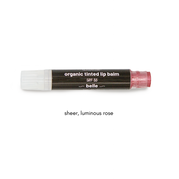 Tinted Lip Balms With SPF 35: Offered In 5 Sheer Colors