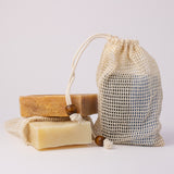 Cotton Soap Saver Pouch