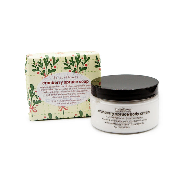 Cranberry Spruce Holiday Duo