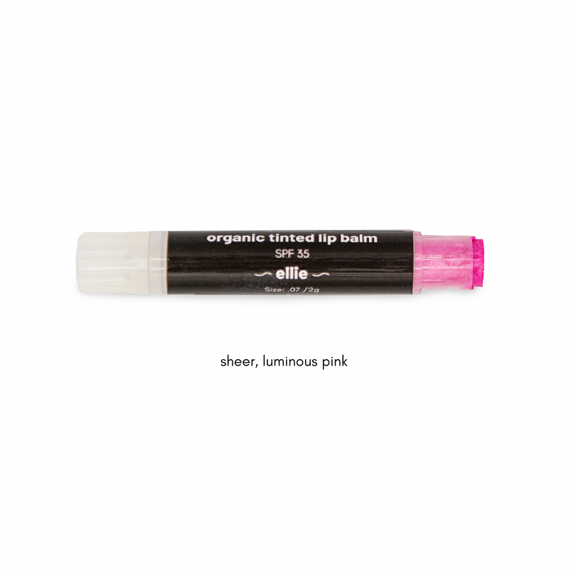 Tinted Lip Balms With SPF 35: Offered In 4 Sheer Colors