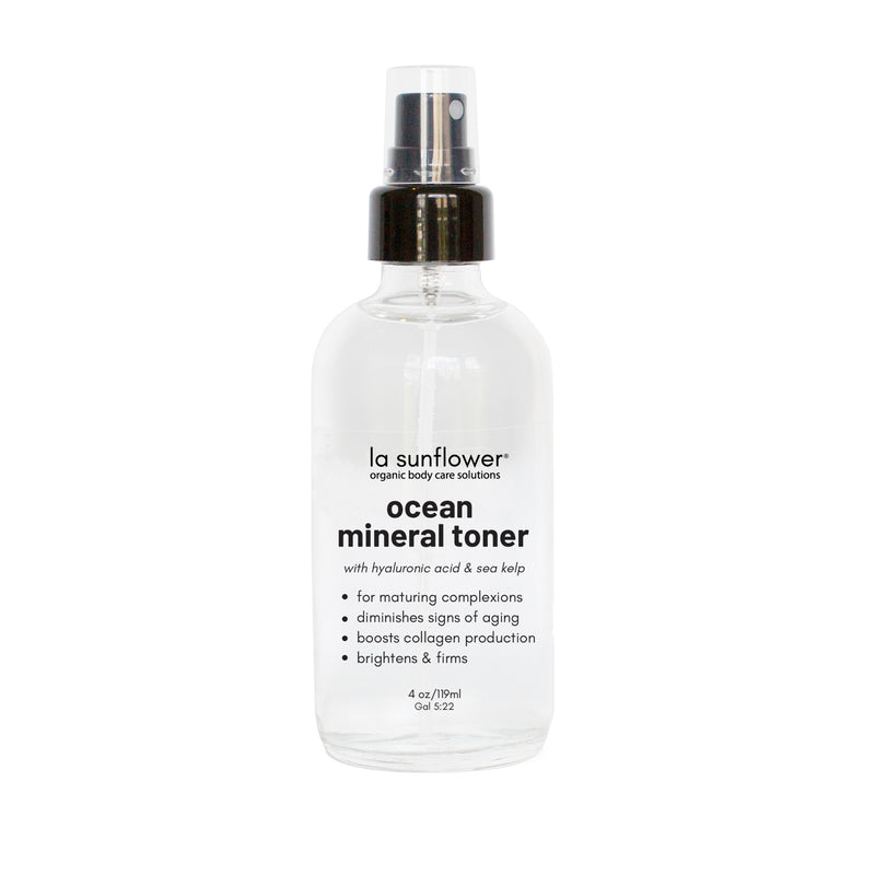 NEW!!! Ocean Mineral Toner: Harness the Power of the Sea: For Age-Perfecting, Maturing Complexions