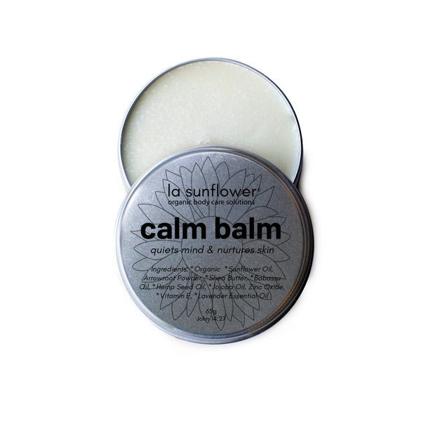 Calm Balm: Better Sleep * Calms The Anxious Mind * Superb Face & Body Moisturizer