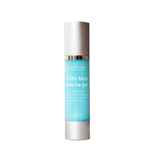 Chilly Blue Muscle Gel: Perfect For Stiff, Achy Sore Muscles AND Hot Flashes!