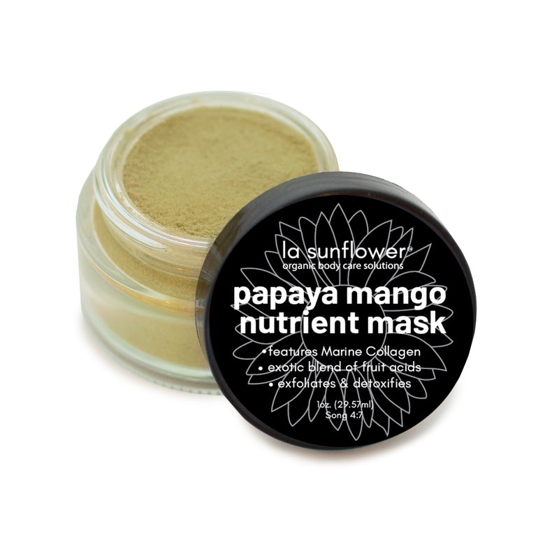 Papaya Mango Nutrient Mask: Deep Exfoliant for All Complexions ( Only 5 Left)