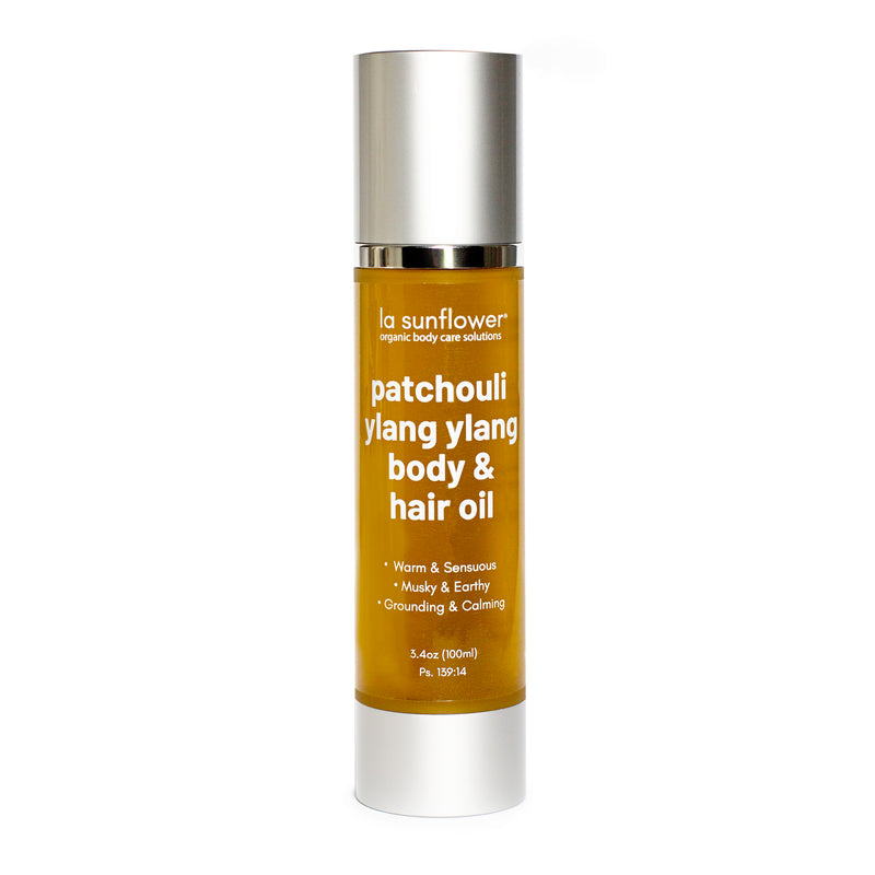 Patchouli Ylang Ylang Body & Hair Oil: Indulgent, Sensual, Decadent