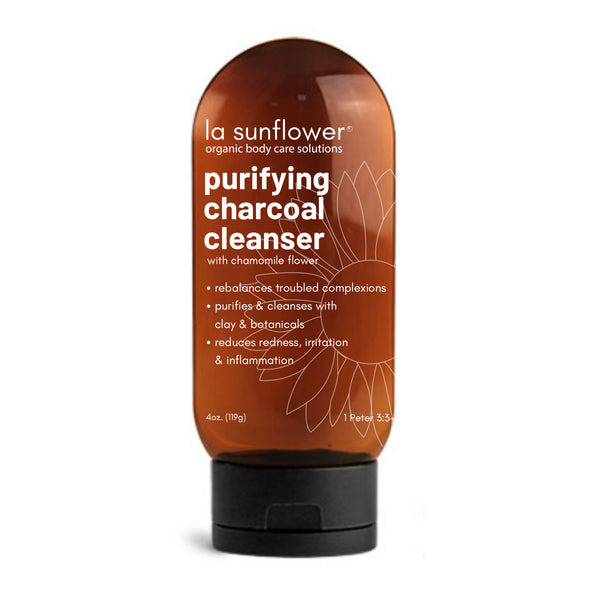 Purifying Charcoal Cleanser:  Acne & Troubled Complexions
