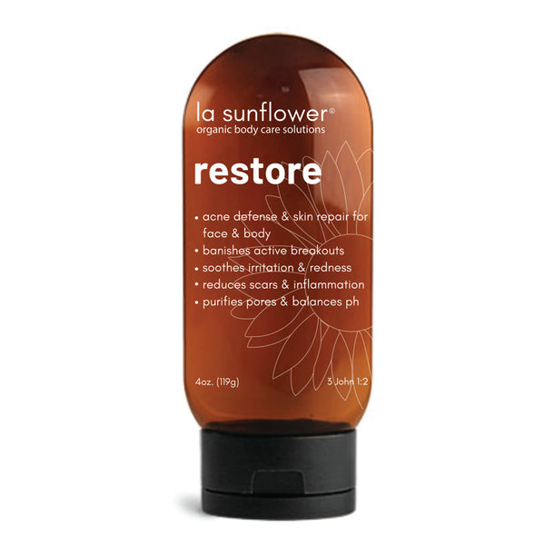 Restore Moisturizer: Acne & Troubled Skin Repair - For Face & Body