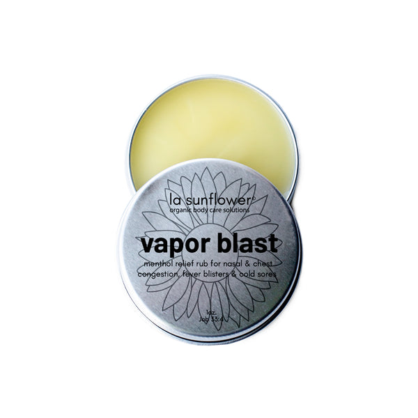 Vapor Blast: Menthol Rub for Congestion, Coughs, Cold Sores & Fever Blisters